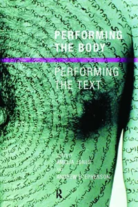 Performing the Body/Performing the Text_cover