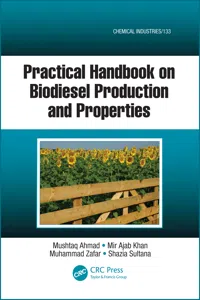 Practical Handbook on Biodiesel Production and Properties_cover