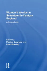 Women's Worlds in Seventeenth-Century England_cover