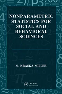 Nonparametric Statistics for Social and Behavioral Sciences_cover