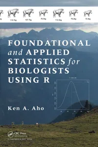 Foundational and Applied Statistics for Biologists Using R_cover
