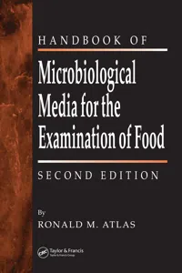 The Handbook of Microbiological Media for the Examination of Food_cover
