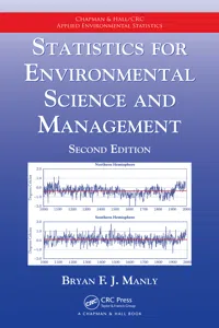 Statistics for Environmental Science and Management_cover