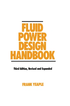 Fluid Power Design Handbook