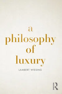 A Philosophy of Luxury_cover