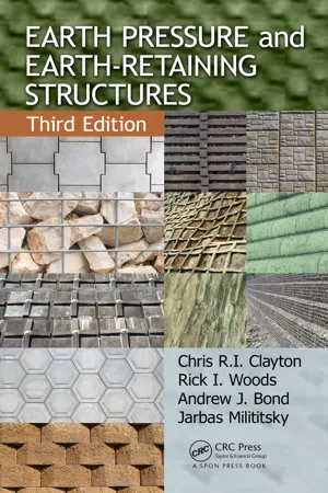 Earth Pressure and Earth-Retaining Structures