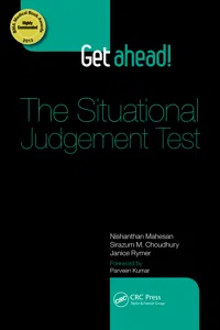 Get ahead! The Situational Judgement Test_cover