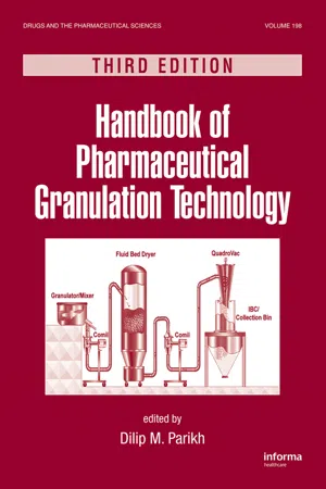 Handbook of Pharmaceutical Granulation Technology