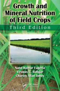 Growth and Mineral Nutrition of Field Crops_cover