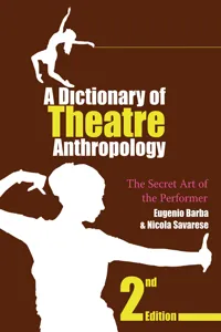 A Dictionary of Theatre Anthropology_cover
