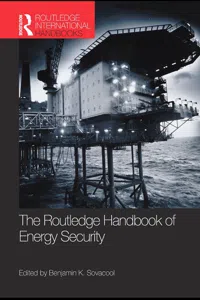 The Routledge Handbook of Energy Security_cover