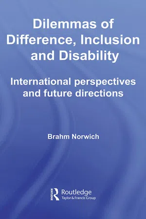 Dilemmas of Difference, Inclusion and Disability