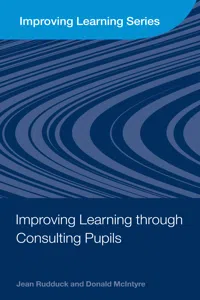 Improving Learning through Consulting Pupils_cover