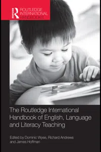 The Routledge International Handbook of English, Language and Literacy Teaching_cover