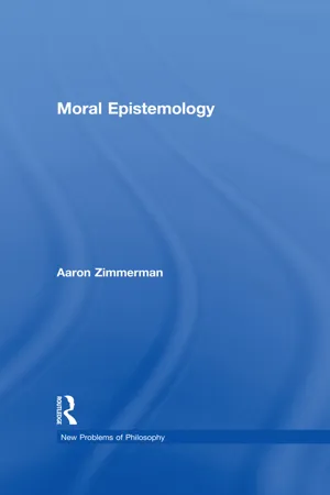 Moral Epistemology