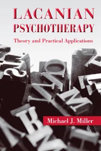 Lacanian Psychotherapy_cover