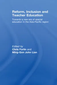 Reform, Inclusion and Teacher Education_cover