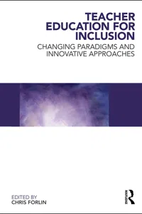 Teacher Education for Inclusion_cover