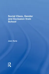 Social Class, Gender and Exclusion from School_cover