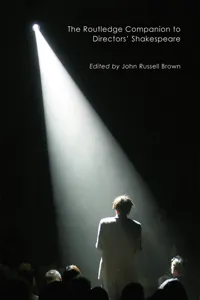 The Routledge Companion to Directors' Shakespeare_cover