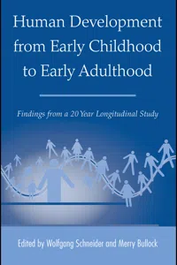 Human Development from Early Childhood to Early Adulthood_cover