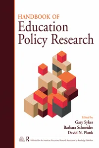 Handbook of Education Policy Research_cover