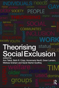 Theorising Social Exclusion_cover