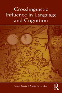 Crosslinguistic Influence in Language and Cognition_cover