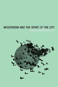 Modernism and the Spirit of the City_cover