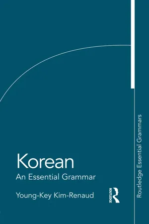 Korean: An Essential Grammar