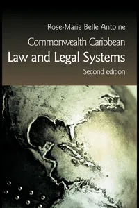 Commonwealth Caribbean Law and Legal Systems_cover