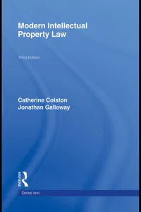 Modern Intellectual Property Law_cover