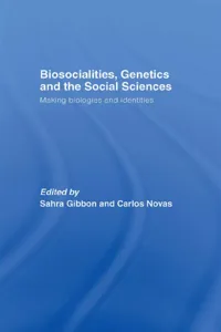 Biosocialities, Genetics and the Social Sciences_cover