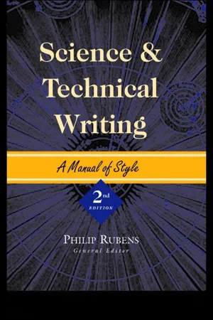 Science and Technical Writing