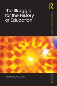 The Struggle for the History of Education_cover