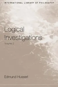 Logical Investigations Volume 2_cover