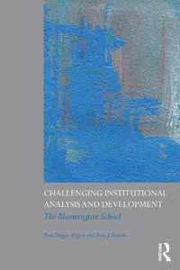 Challenging Institutional Analysis and Development_cover
