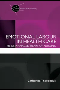 Emotional Labour in Health Care_cover