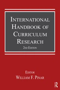 International Handbook of Curriculum Research_cover