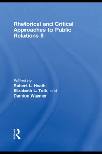 Rhetorical and Critical Approaches to Public Relations II_cover