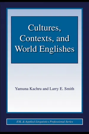 Cultures, Contexts, and World Englishes