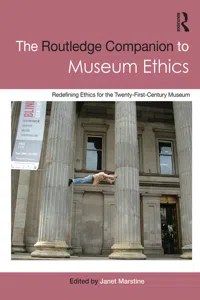 The Routledge Companion to Museum Ethics_cover