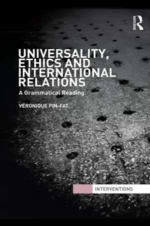 Universality, Ethics and International Relations