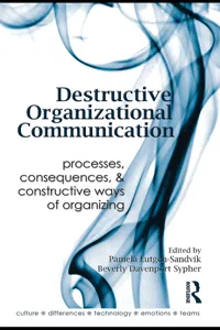 Destructive Organizational Communication_cover