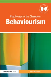 Psychology for the Classroom: Behaviourism_cover