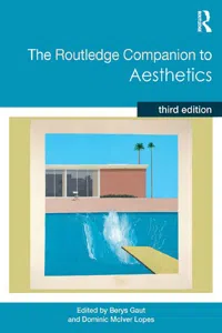 The Routledge Companion to Aesthetics_cover