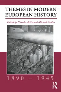 Themes in Modern European History, 1890-1945_cover