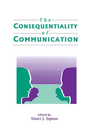 The Consequentiality of Communication