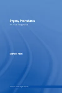 Evgeny Pashukanis_cover