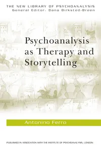 Psychoanalysis as Therapy and Storytelling_cover